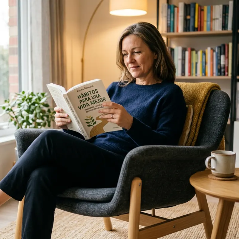 Mujer leyendo